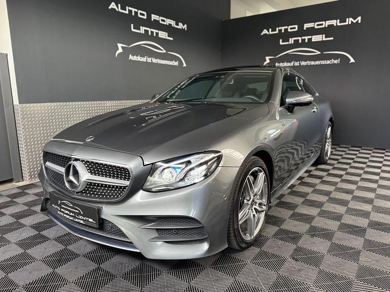 Grau Gebraucht 2017 Mercedes E400 AMG line Coupé | 39.999 € (Fairer Preis) - Bild 1/4