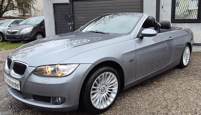 Grau Gebraucht 2007 BMW 320 Cabriolet Sport Line Cabrio | 9.990 € (Fairer Preis) - Bild 1/4