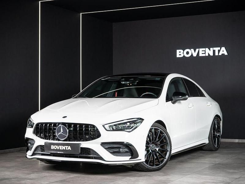 Polarweiss Gebraucht 2020 Mercedes CLA35 AMG AMG Limousine | 42.850 € (Etwas zu teuer) - Bild 1/4