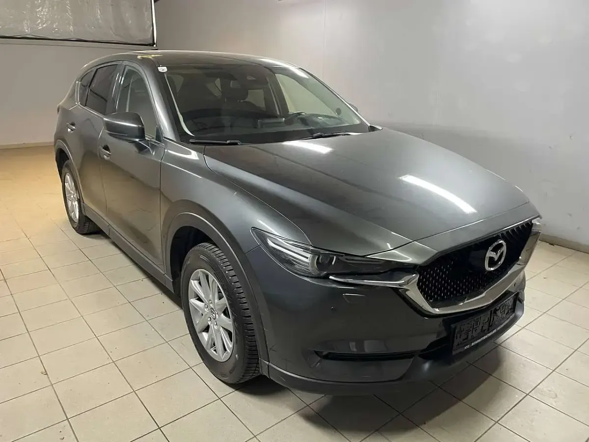 Gebraucht Mazda CX-5 Exclusive-Line 150 PS (110 kW) 2019 Machine grau metallic SUV
