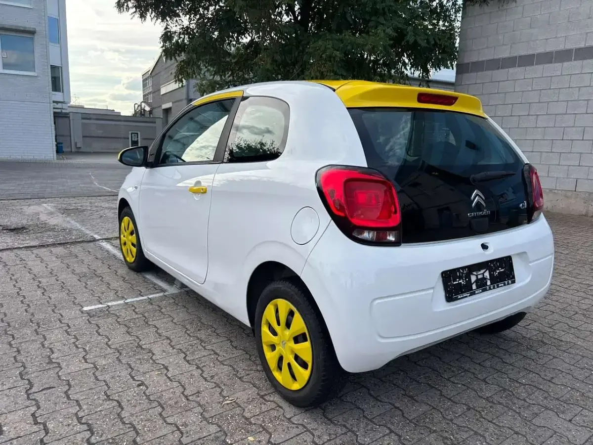 Gebraucht Citroën C1 Feel 69 PS (50 kW) 2018 Weiß Kleinwagen