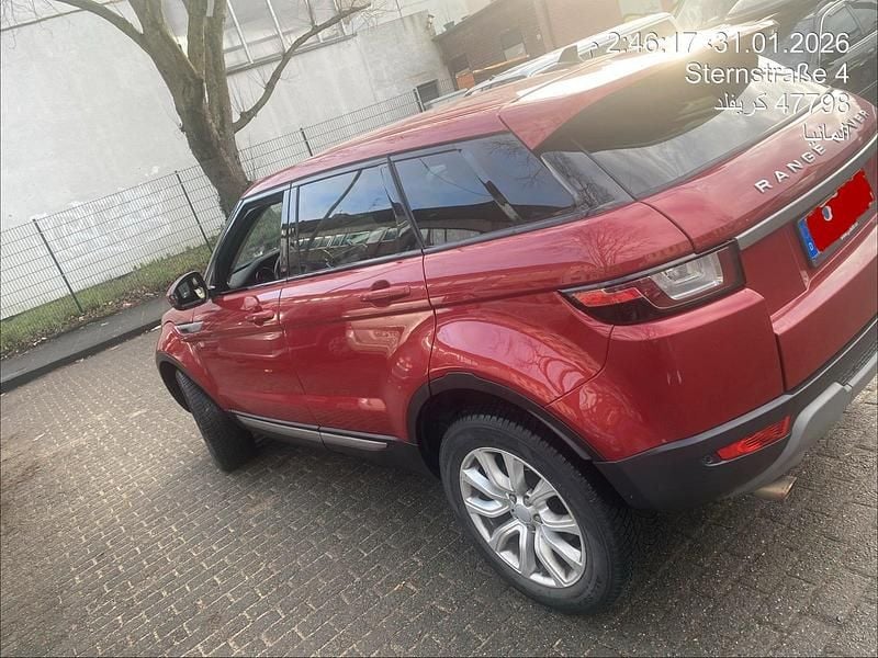 Rot Gebraucht 2016 Land Rover Range Rover evoque SUV | 14.000 € (Superpreis) - Bild 1/4