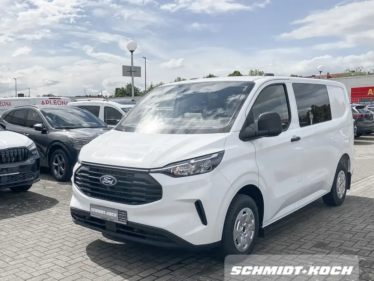 Neu Ford Transit Custom Trend 136 PS (100 kW) 2026 Frostweiß (weiß) Limousine