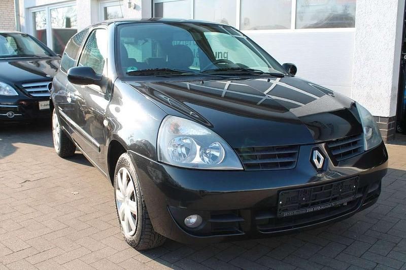 Perlmuttschwarz Gebraucht 2008 Renault Clio II Campus Kleinwagen | 2.498 € (Etwas zu teuer) - Bild 1/3