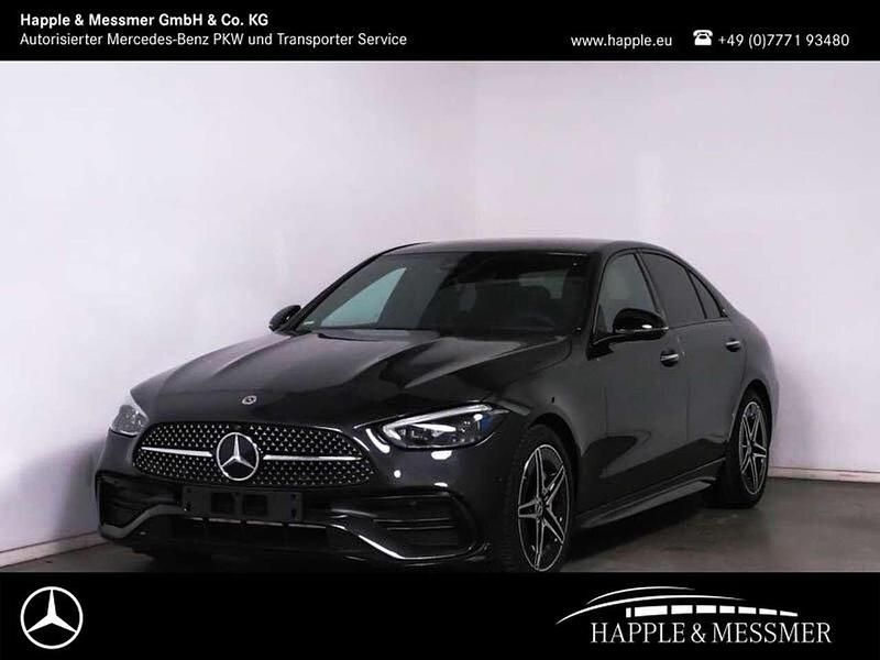 Lack graphitgrau (metallic) Gebraucht 2024 Mercedes C200 Premium Limousine | 42.690 € (Etwas zu teuer) - Bild 1/4