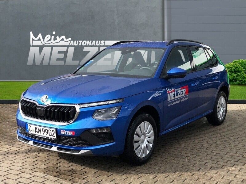 Blau Gebraucht 2024 Skoda Kamiq Selection SUV | 29.880 € - Bild 1/4