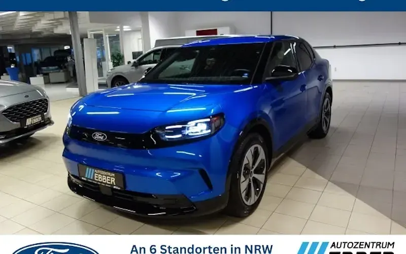 Nowe Ford Capri Standard Range 125 kW (170 KM) 2025 Niebieski SUV