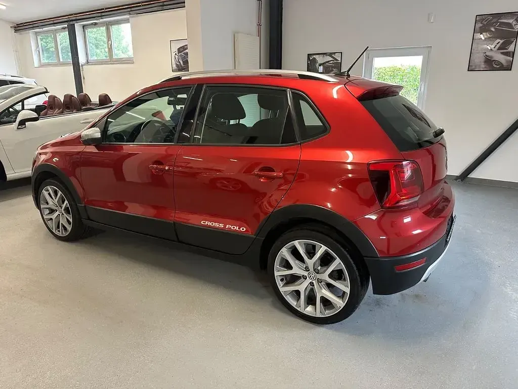 Gebraucht VW Polo Cross 110 PS (80 kW) 2016 Rot Kleinwagen
