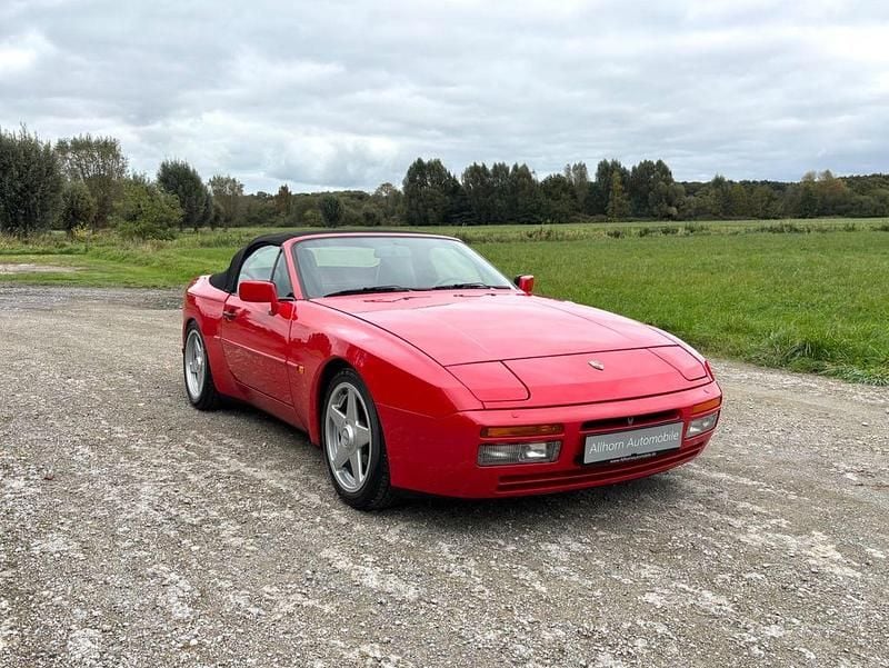 Rot Gebraucht 1989 Porsche 944 S2 Cabrio | 18.990 € - Bild 1/4