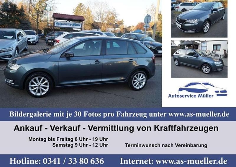 Schwarz Gebraucht 2018 Skoda Rapid Kombi | 13.450 € (Fairer Preis) - Bild 1/4