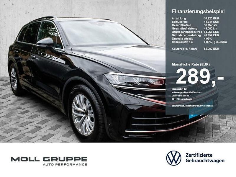 Schwarz Gebraucht 2025 VW Touareg Elegance SUV | 62.980 € (Superpreis) - Bild 1/4