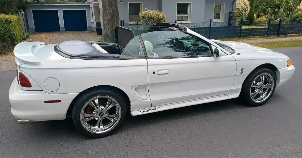 Gebraucht Ford Mustang 190 PS (139 kW) 1998 Weiß Cabrio