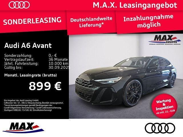 Schwarz Neu 2025 Audi A6 S-line plus Kombi | 69.980 € (Fairer Preis) - Bild 1/3
