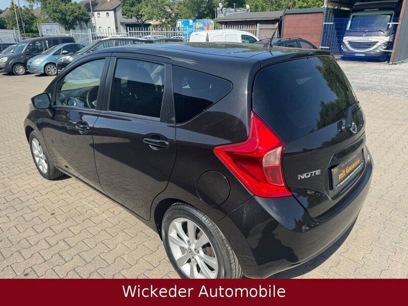 Gebraucht Nissan Note Acenta 98 PS (72 kW) 2016 Black (m) Van / Kleinbus