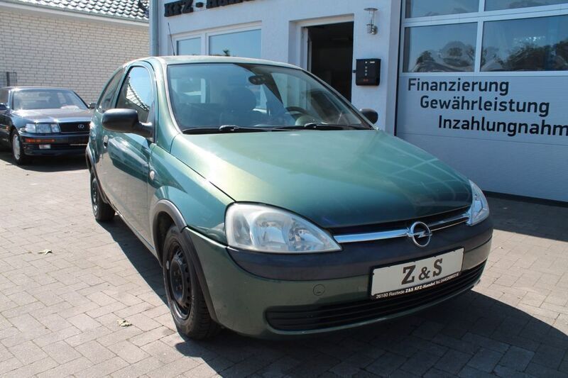 Jadegruen mi2 Gebraucht 2002 Opel Corsa Njoy Kleinwagen | 1.988 € (Fairer Preis) - Bild 1/4