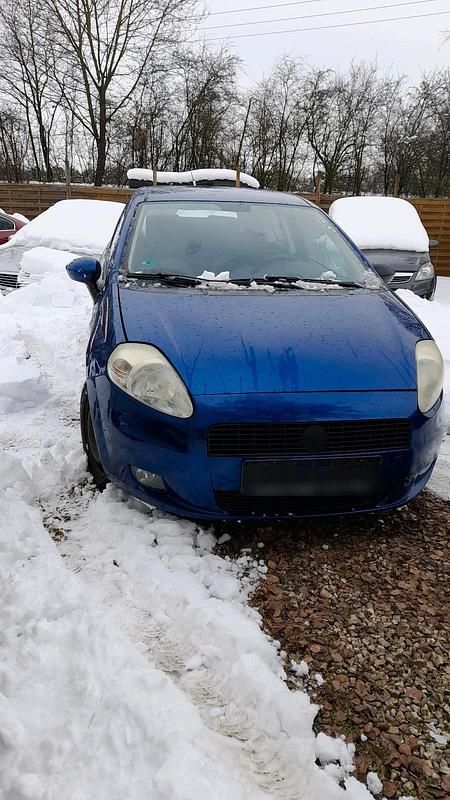 Blau Gebraucht 2008 Fiat Punto Evo Kleinwagen | 690 € (Superpreis) - Bild 1/4