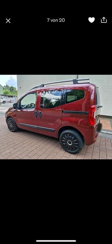 Gebraucht Fiat Qubo Dynamic 73 PS (53 kW) 2011 Rot Van / Kleinbus