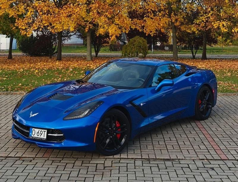 Blau Gebraucht 2019 Corvette Stingray Coupé | 52.000 € (Superpreis) - Bild 1/4