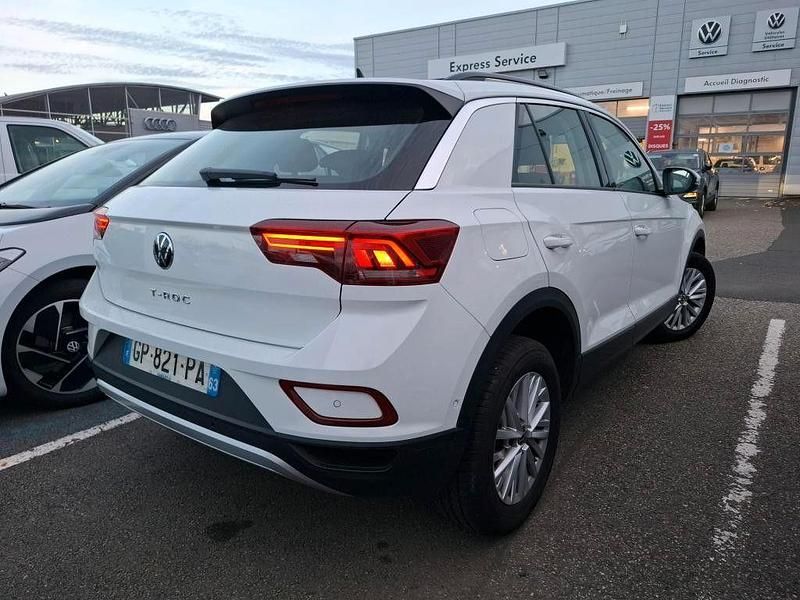 Gebraucht VW T-Roc R 150 PS (110 kW) 2023 Weiß SUV