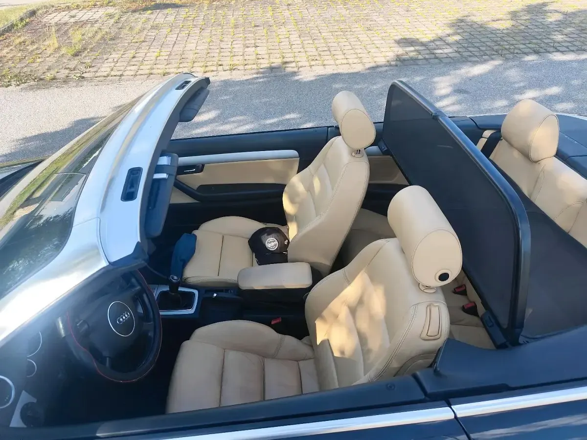 Gebraucht Audi A4 Cabriolet 163 PS (119 kW) 2005 Schwarz Cabrio