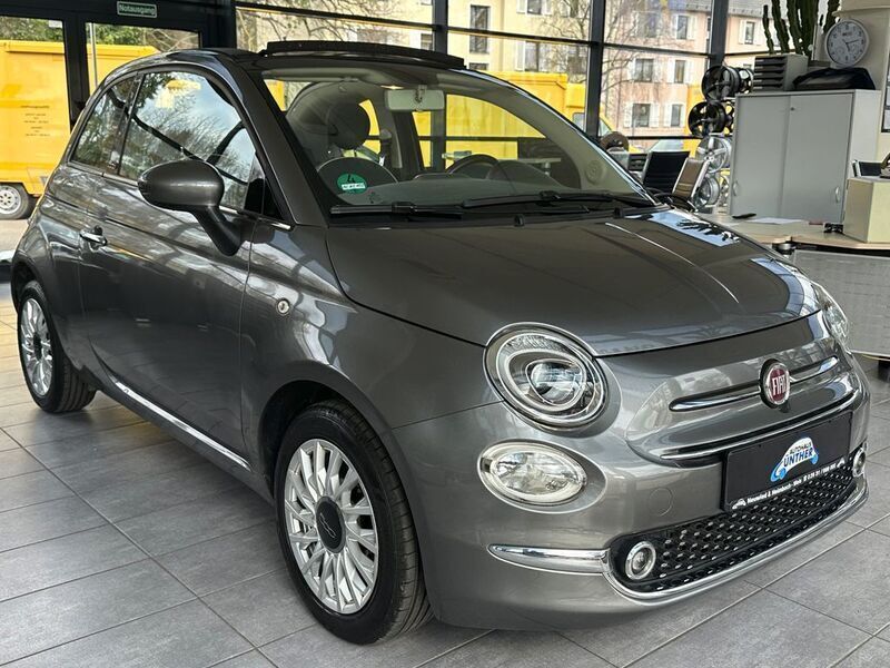 Colore esterno (pompei grau) Gebraucht 2017 Fiat 500C Cabrio | 8.990 € (Fairer Preis) - Bild 1/3