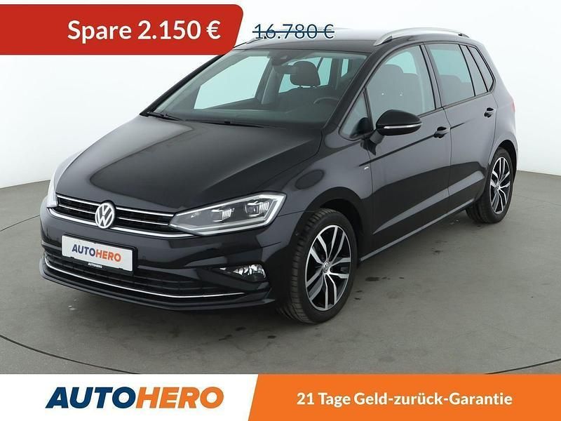 Schwarz Gebraucht 2018 VW Golf Sportsvan Join Van / Kleinbus | 14.300 € (Guter Preis) - Bild 1/3