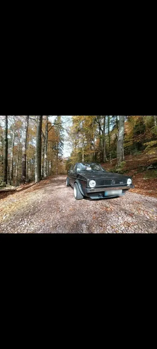 Gebraucht VW Golf Cabriolet Classicline 98 PS (72 kW) 1990 Schwarz Cabrio