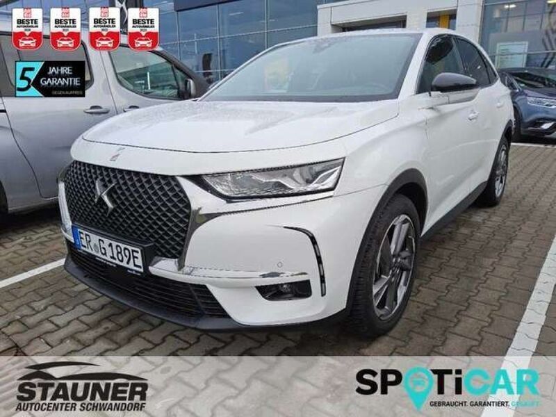 Polar weiß Gebraucht 2022 DS Automobiles DS7 Crossback Bastille SUV | 23.980 € - Bild 1/4