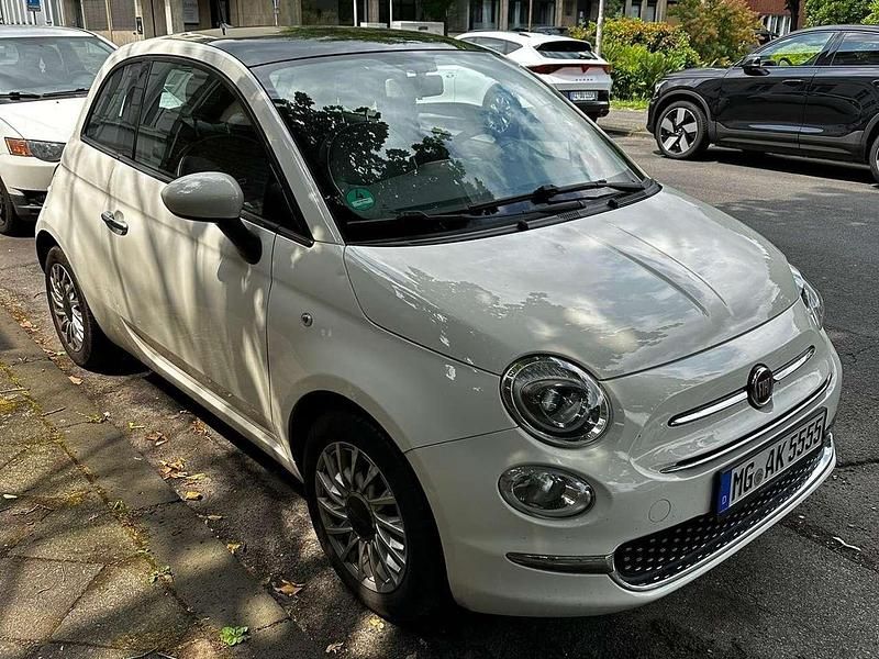 Weiß Gebraucht 2016 Fiat 500 Limousine | 7.700 € (Fairer Preis) - Bild 1/3