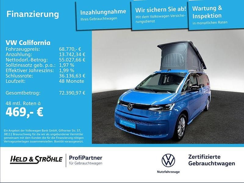 Gebraucht VW California Beach 245 PS (180 kW) 2025 Medium blue metallic Van