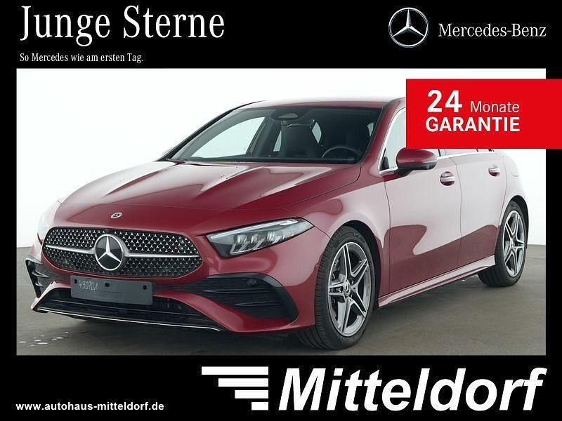 Manufaktur lack manufaktur patagonienrot Gebraucht 2024 Mercedes A180 Advanced Plus Limousine | 33.880 € (Teuer) - Bild 1/4