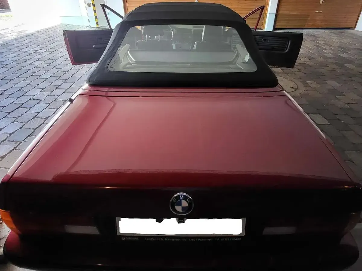 Gebraucht BMW 320 Cabriolet 129 PS (94 kW) 1991 Rot Cabrio