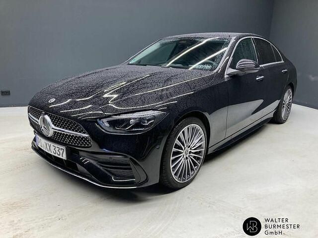 Gebraucht Mercedes C220 197 PS (144 kW) 2024 Metalliclack obsidianschwarz Limousine