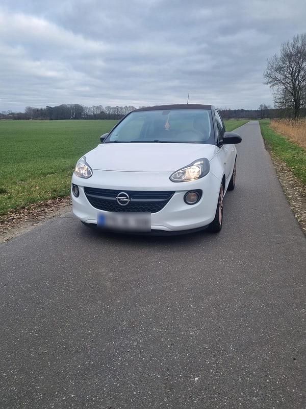 Weiß Gebraucht 2016 Opel Adam Open Air Kleinwagen | 7.500 € (Fairer Preis) - Bild 1/4