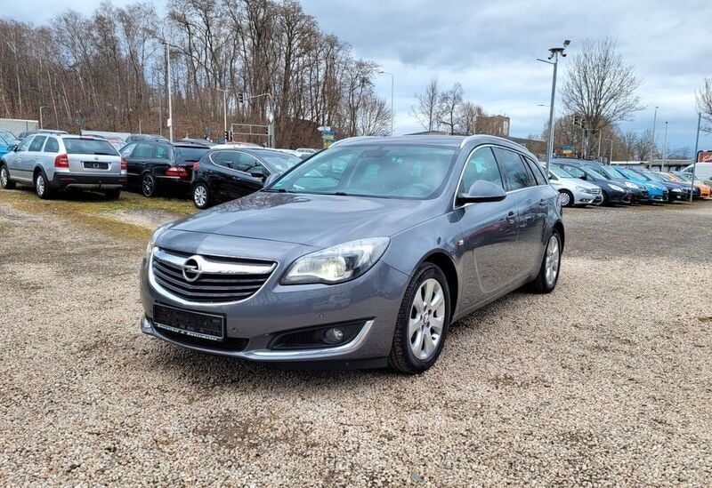 Gebraucht Opel Insignia 170 PS (125 kW) 2015 Karbon silber/shiny grey (m2) Kombi