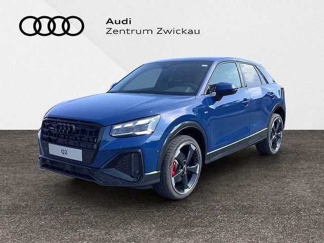 Blau Neu 2025 Audi Q2 S-Line SUV | 53.790 € - Bild 1/4