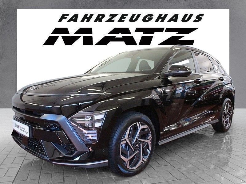 Schwarz Gebraucht 2024 Hyundai Kona N Line SUV | 27.495 € (Teuer) - Bild 1/4