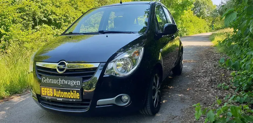 Gebraucht Opel Agila Edition 86 PS (63 kW) 2010 Schwarz Kleinwagen