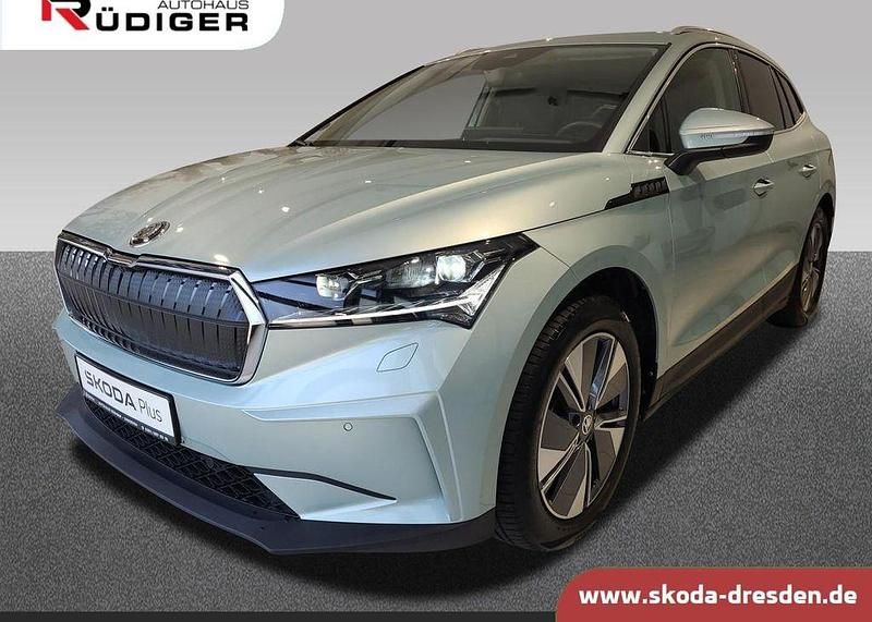 Silber Gebraucht 2021 Skoda Enyaq iV Suite SUV | 33.870 € (Fairer Preis) - Bild 1/4