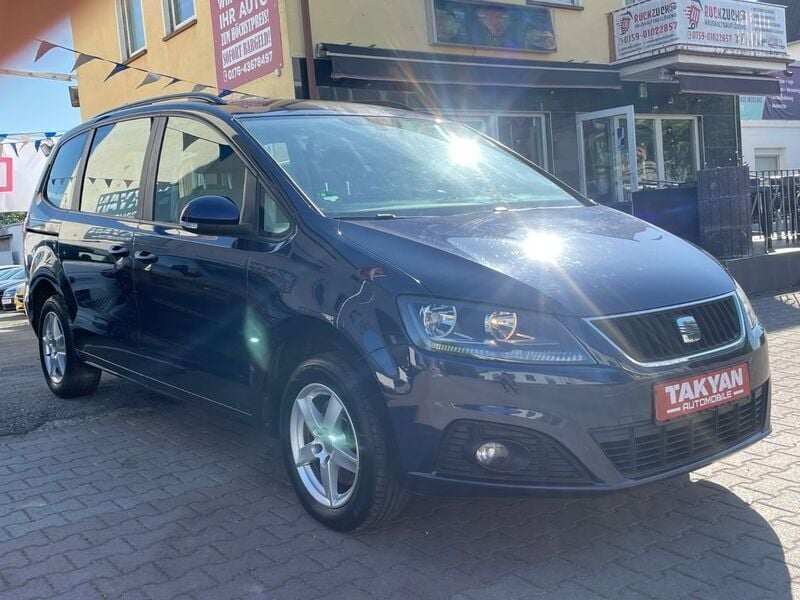 Gebraucht Seat Alhambra Style 150 PS (110 kW) 2012 Blau Van / Kleinbus