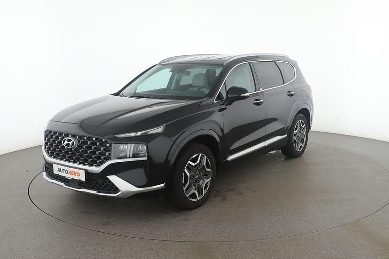 Schwarz Gebraucht 2021 Hyundai Santa Fe Signature SUV | 36.200 € (Etwas zu teuer) - Bild 1/3