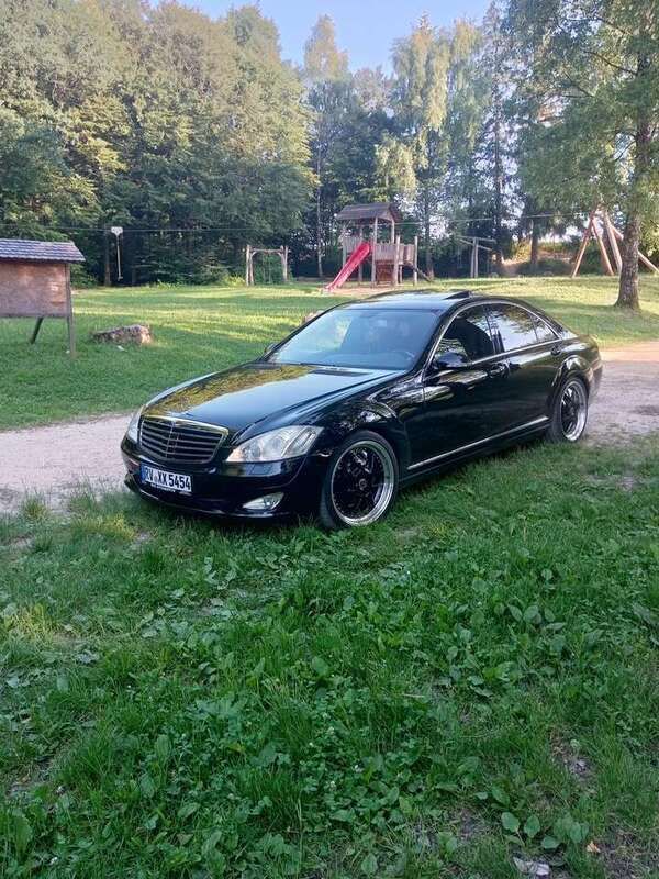Schwarz Gebraucht 2009 Mercedes S320 Limousine | 7.099 € (Superpreis) - Bild 1/4
