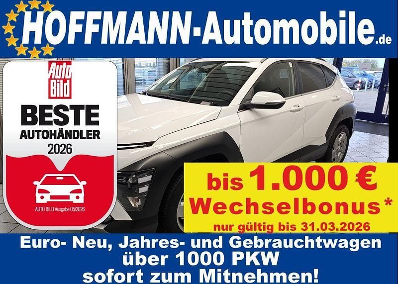 Neu Hyundai Kona 139 PS (102 kW) 2025 Atlaswhite SUV