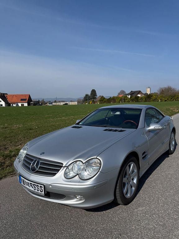 Gebraucht Mercedes SL500 306 PS (225 kW) 2002 Silber Cabrio