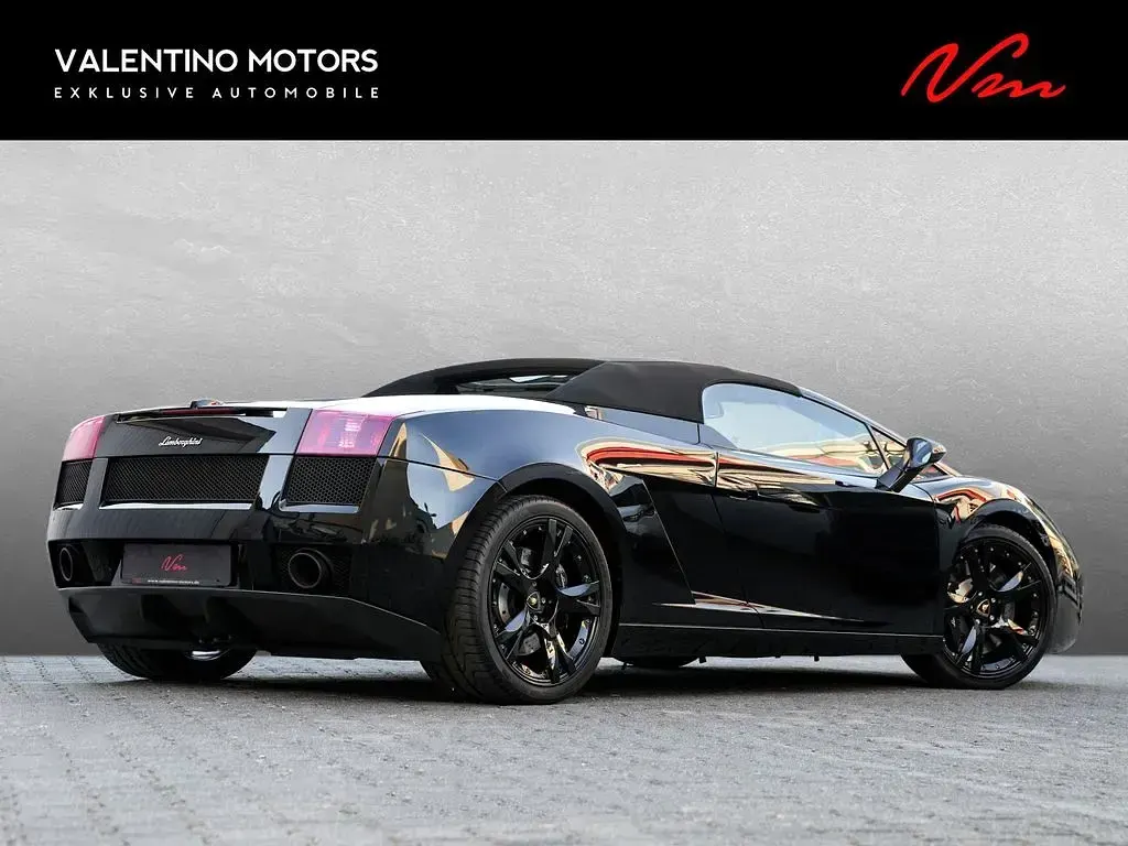 Gebraucht Lamborghini Gallardo 519 PS (381 kW) 2010 Schwarz Cabrio
