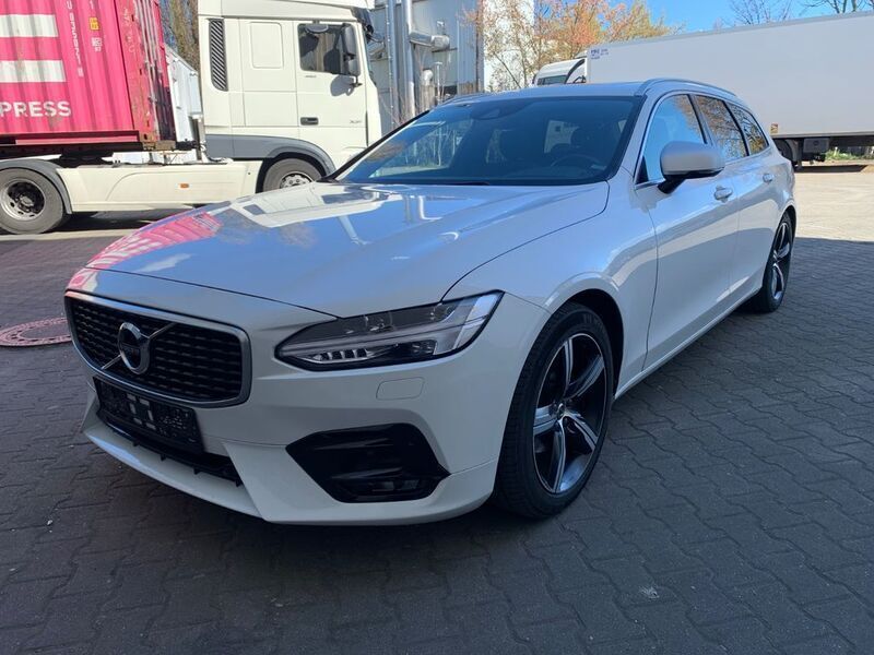Weiß Gebraucht 2018 Volvo V90 R-Design Kombi | 19.900 € (Fairer Preis) - Bild 1/4