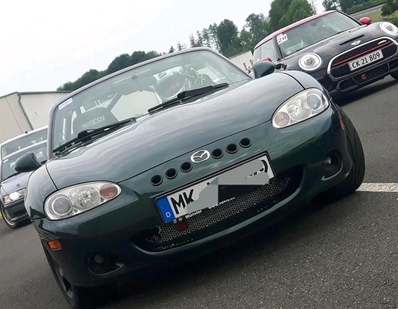 Gebraucht Mazda MX5 Sportive 141 PS (103 kW) 2001 Grün Cabrio