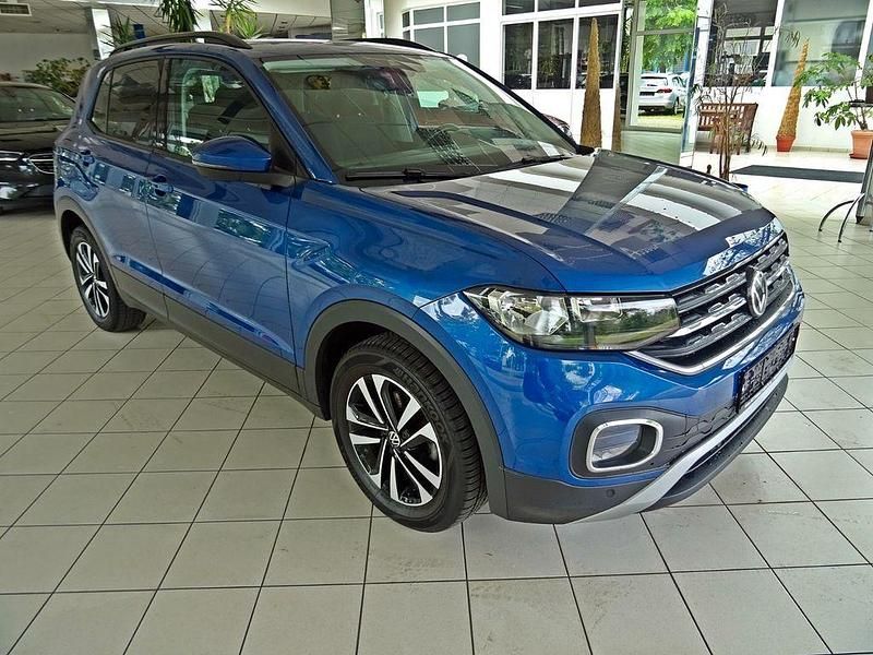 Blau Gebraucht 2021 VW T-Cross United SUV | 15.500 € (Fairer Preis) - Bild 1/4