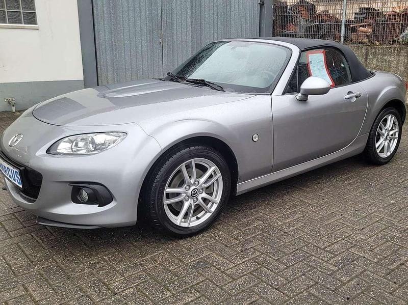 Gebraucht Mazda MX5 Center-Line 126 PS (92 kW) 2013 Plutossilber metallic Cabrio