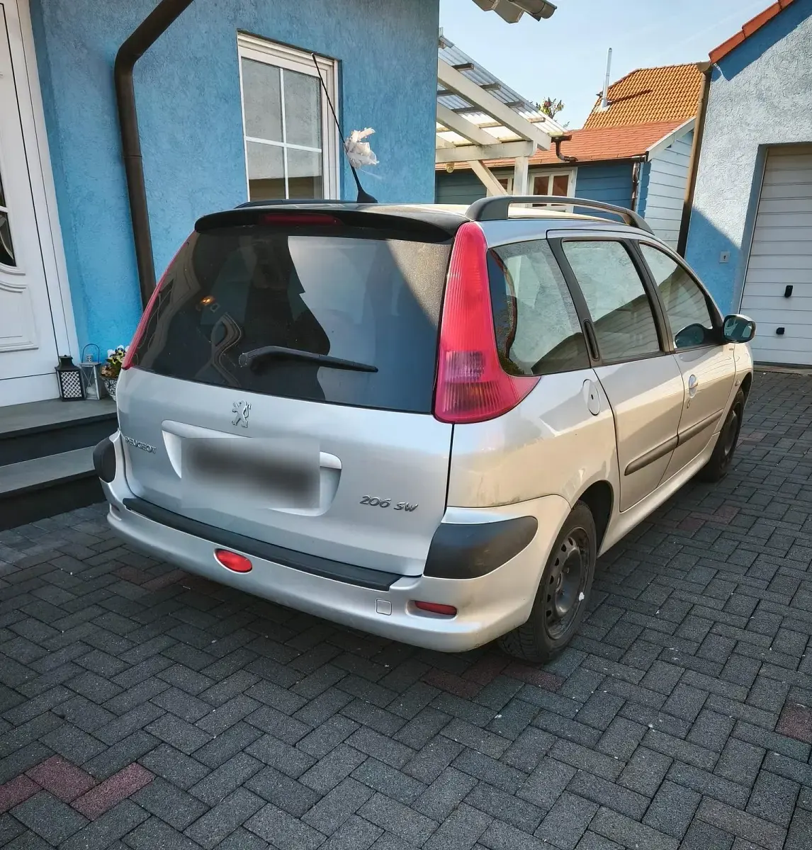 Gebraucht Peugeot 206 75 PS (55 kW) 2003 Silber Kombi